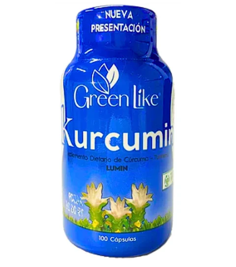 Kurcumin Cúrcuma Turmeric 100 Capsulas