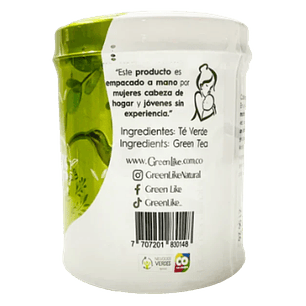 Té Matcha 60 Gramos 30  bolsitas  Green Like 