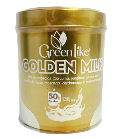 Golden Milk 50 porciones Green Like