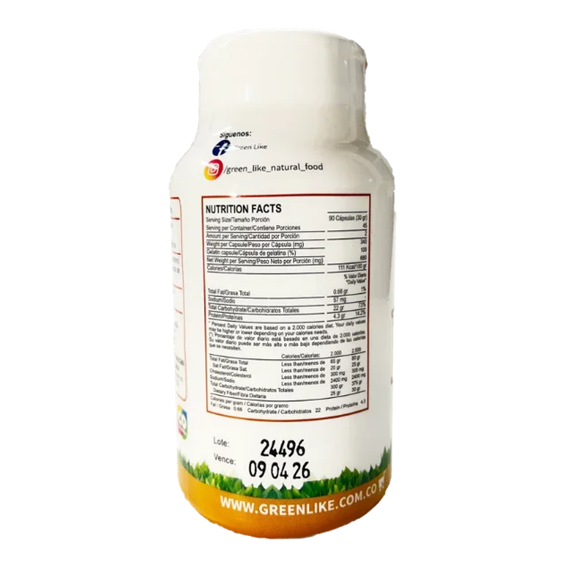 Kurmaca Maca 90 Capsulas Green Like 2