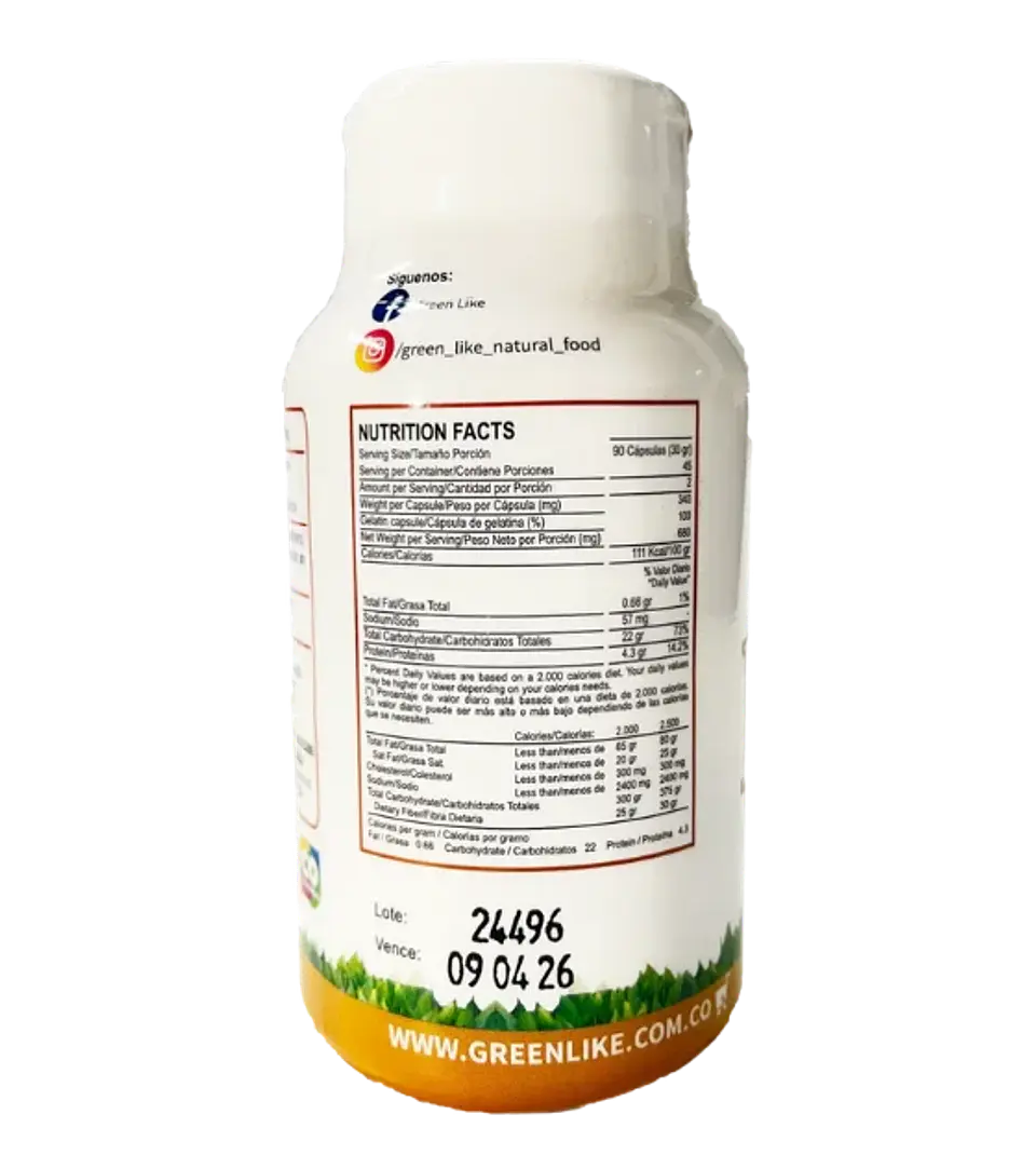 Kurmaca Maca 90 Capsulas Green Like 2