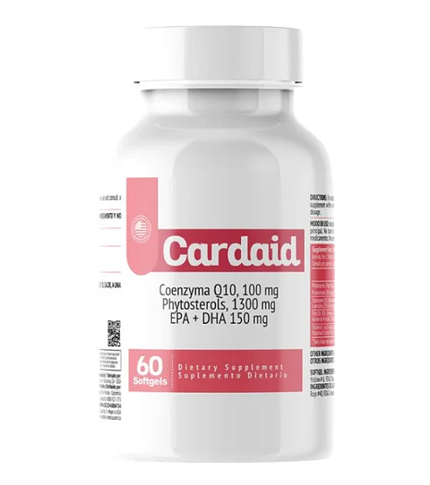 Cardaid 60 Softgels Healthy America Coenzyma 