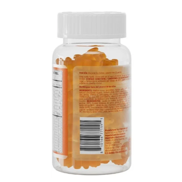 B Complex Gummies Healthy America Sabor Naranja  60 Gummies 2