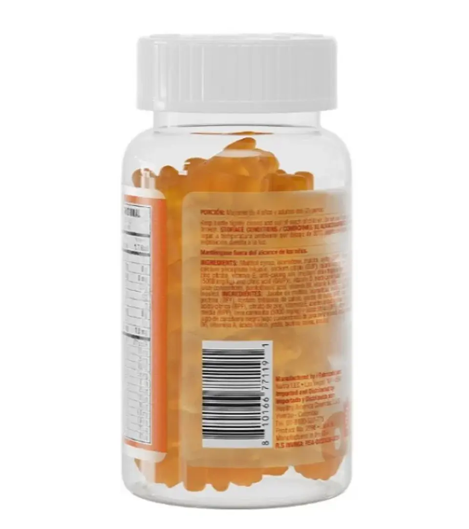 B Complex Gummies Healthy America Sabor Naranja  60 Gummies 2