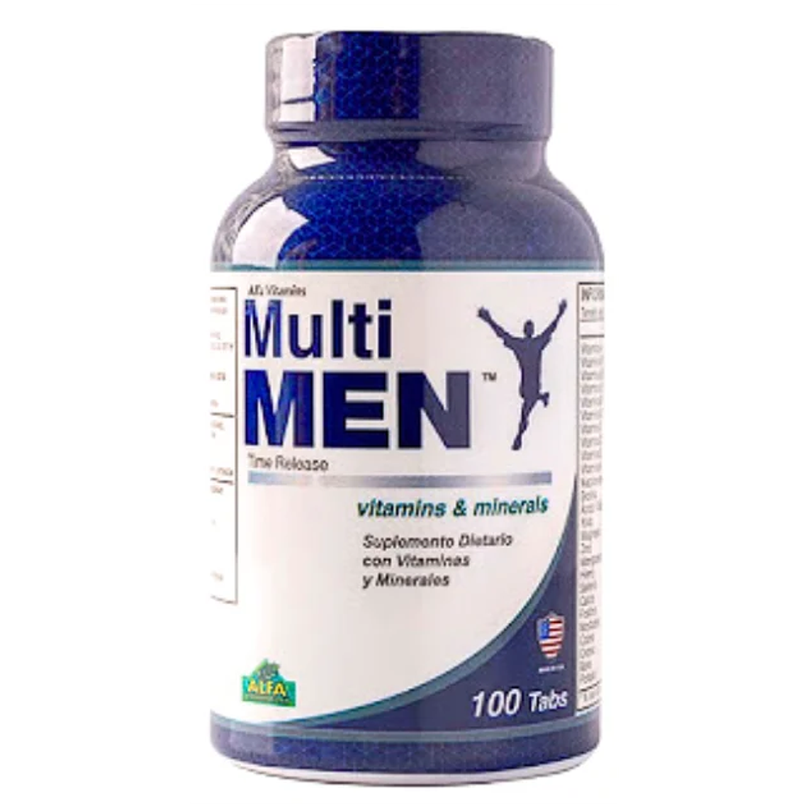 Multi Men Multivitaminico 100 Tabletas Alfa Vitamins 1