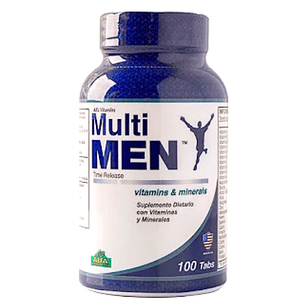 Multi Men Multivitaminico 100 Tabletas Alfa Vitamins