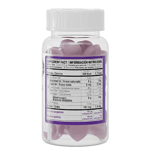 Probiotics 60 Gummies Healthy America Sabor Frutos Rojos