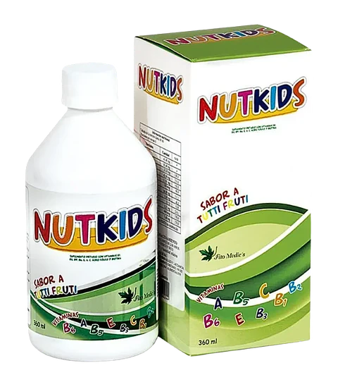 Nutkids 360 ml Jarabe para Niños Multivitaminico Fito Medic´s