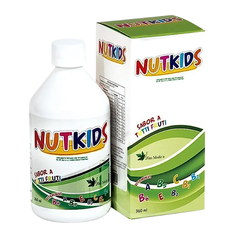 Nutkids 360 ml Jarabe para Niños Multivitaminico Fito Medic´s 1