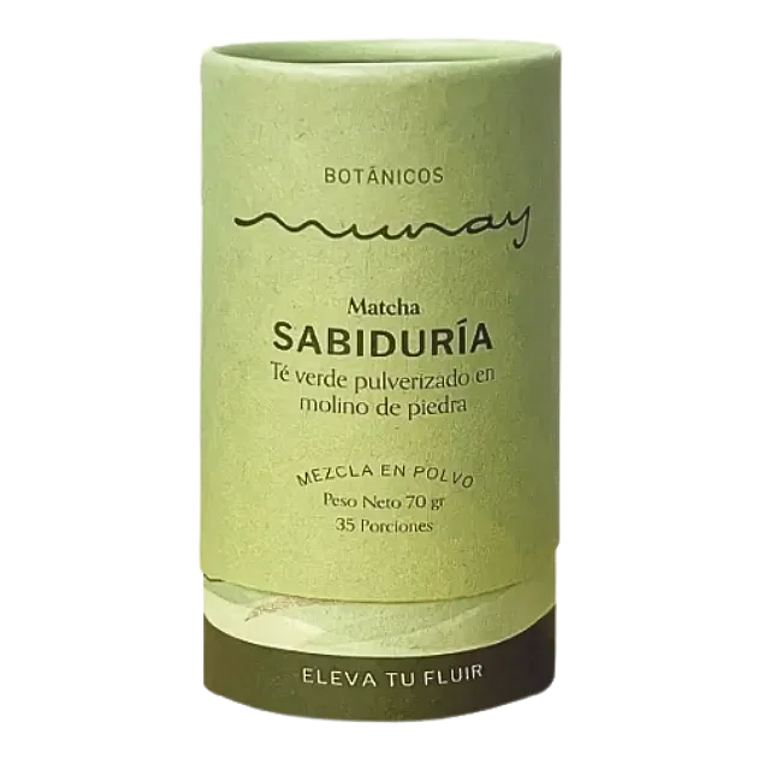 Te Verde Matcha Pulverizado 35 porciones 70 gr Munay 1