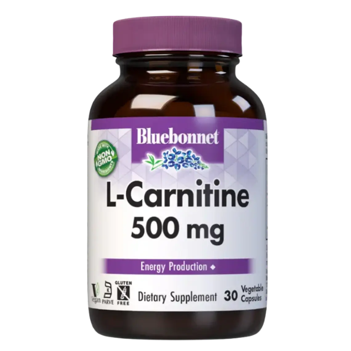 L Carnitina 500 g 30 Cápsulas Bluebonnet  1