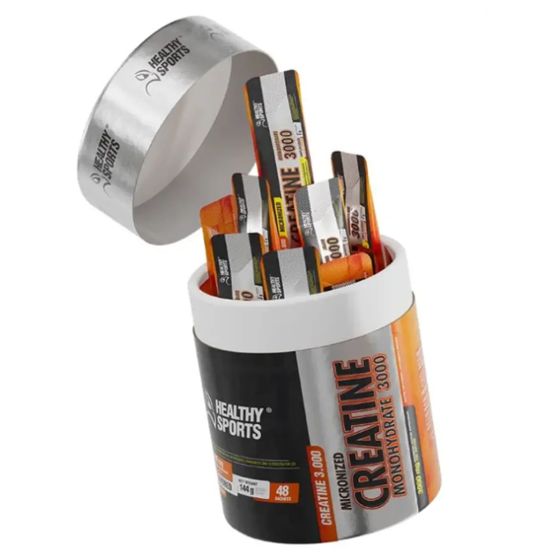 Creatina Sobres 48 Sachets  Healthy America   1