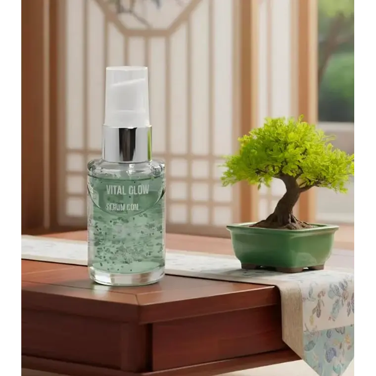 Serum Base Coreano de Extracto de Arroz Probioticos y Centella Vital Glow 2