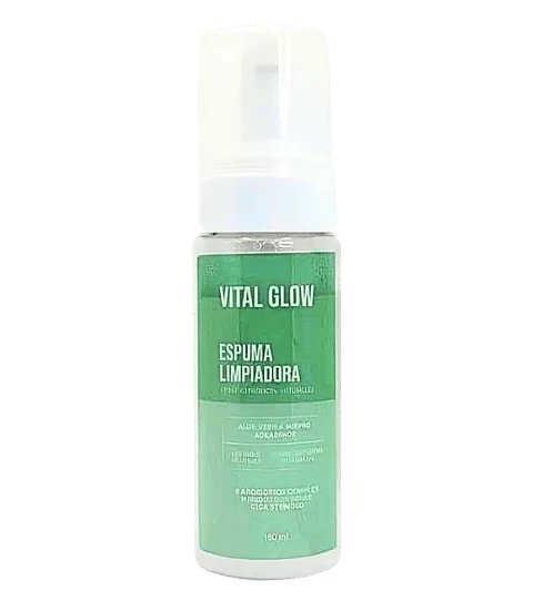 Espuma Limpiadora Aclarante Aloe Vera Vital Glow 150 ml