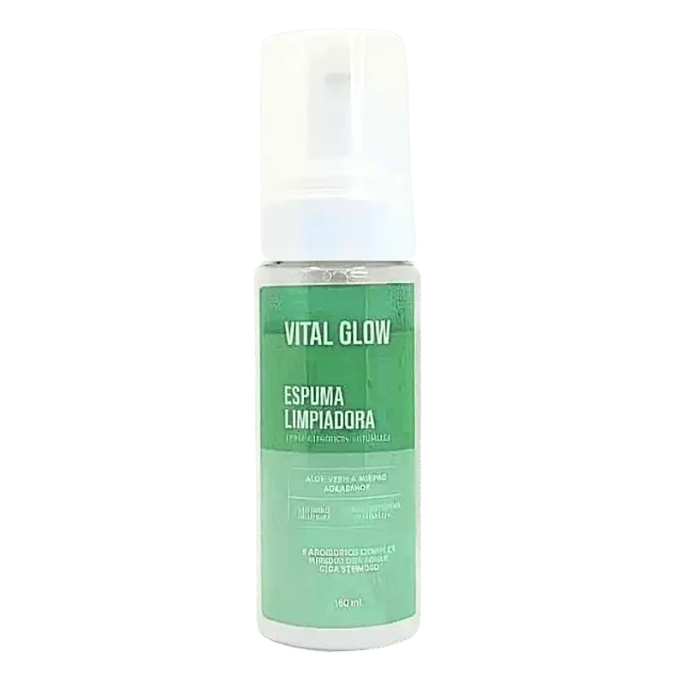 Espuma Limpiadora Aclarante Aloe Vera Vital Glow 150 ml 1