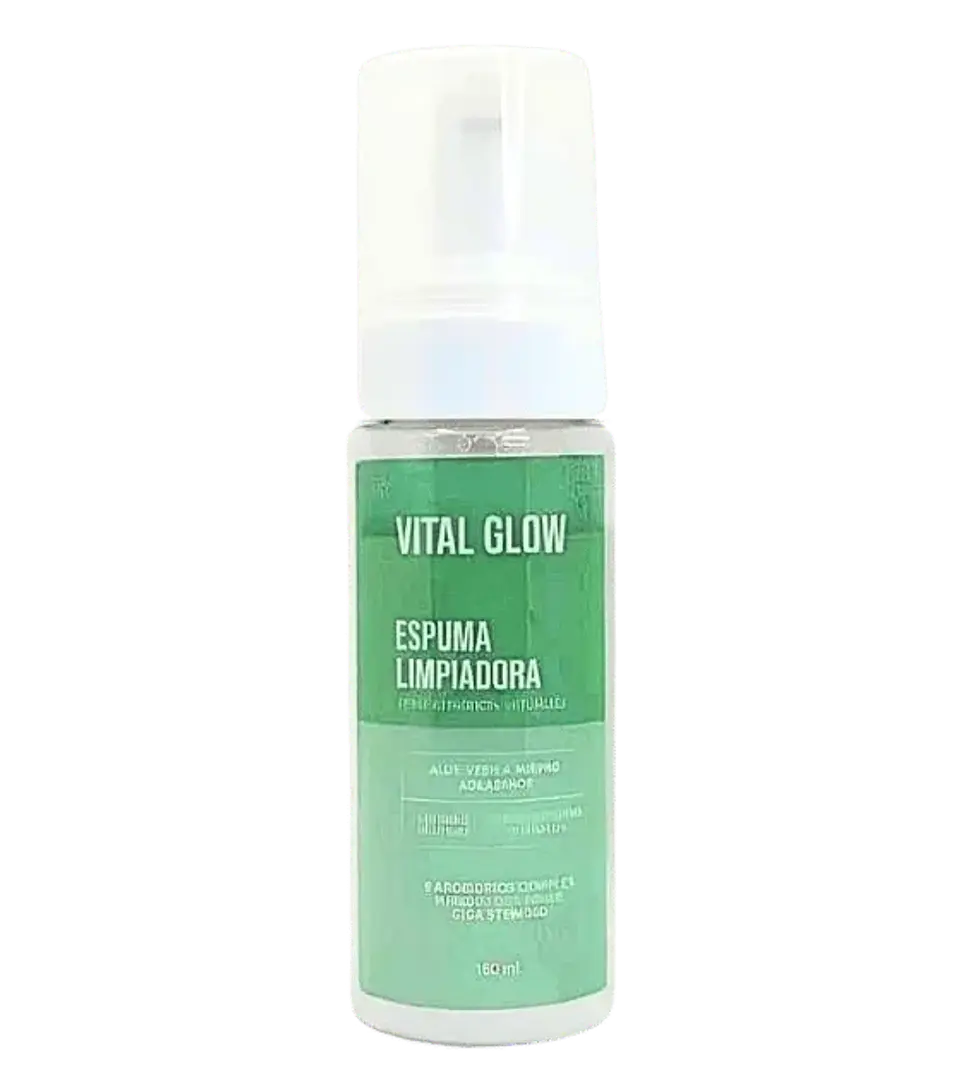 Espuma Limpiadora Aclarante Aloe Vera Vital Glow 150 ml 1