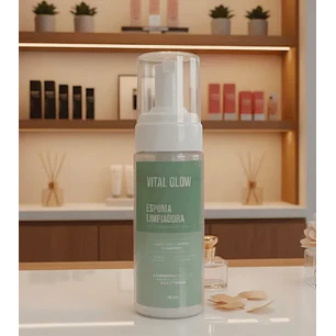 Espuma Limpiadora Aclarante Aloe Vera Vital Glow 150 ml