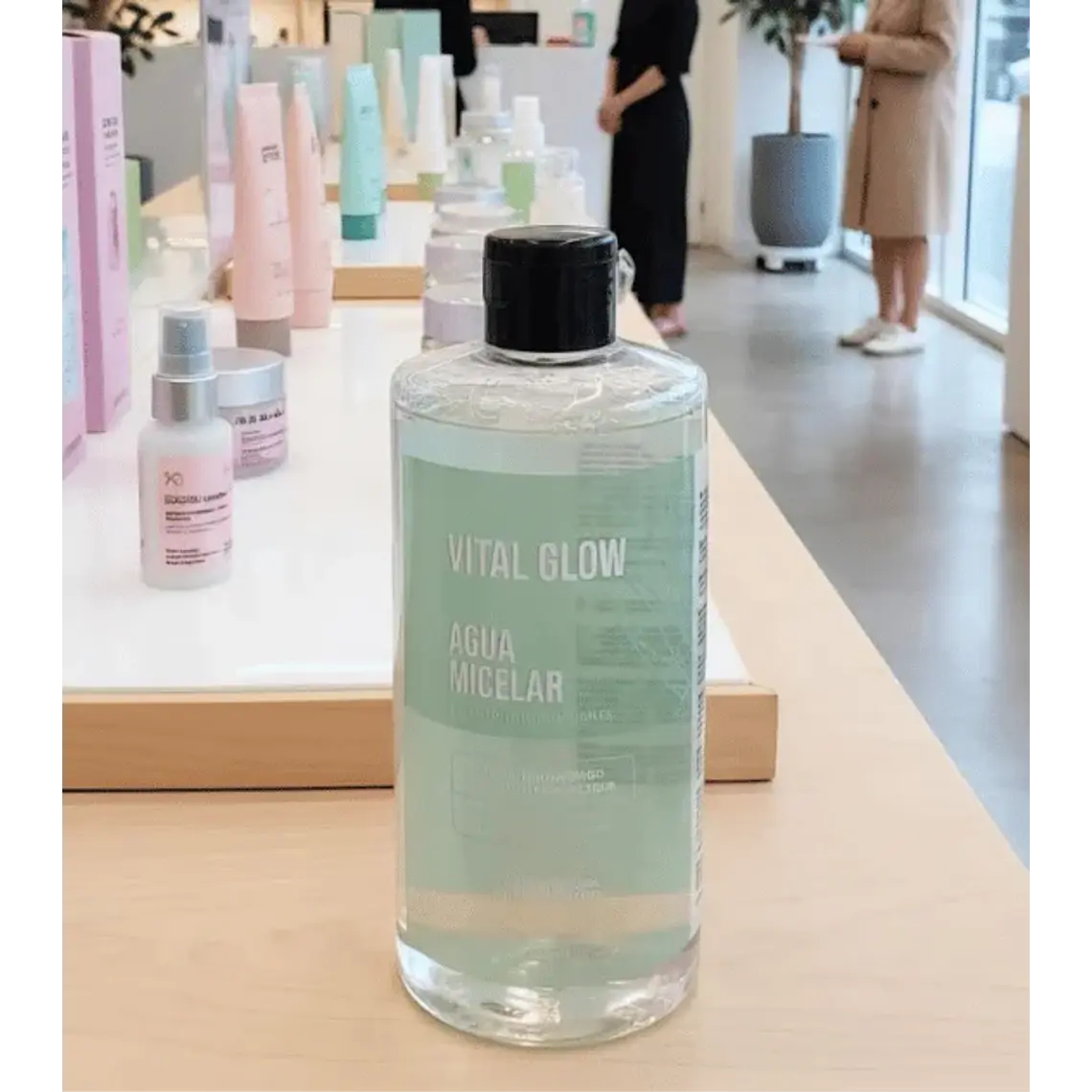 Agua Micelar con Extractos Naturales 400 ml Vital Glow 2