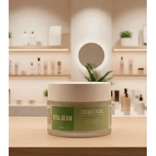 Crema Facial de Extracto de Arroz y Probioticos 50 ml Vital Glow