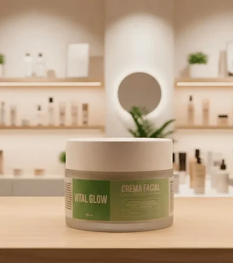 Crema Facial de Extracto de Arroz y Probioticos 50 ml Vital Glow