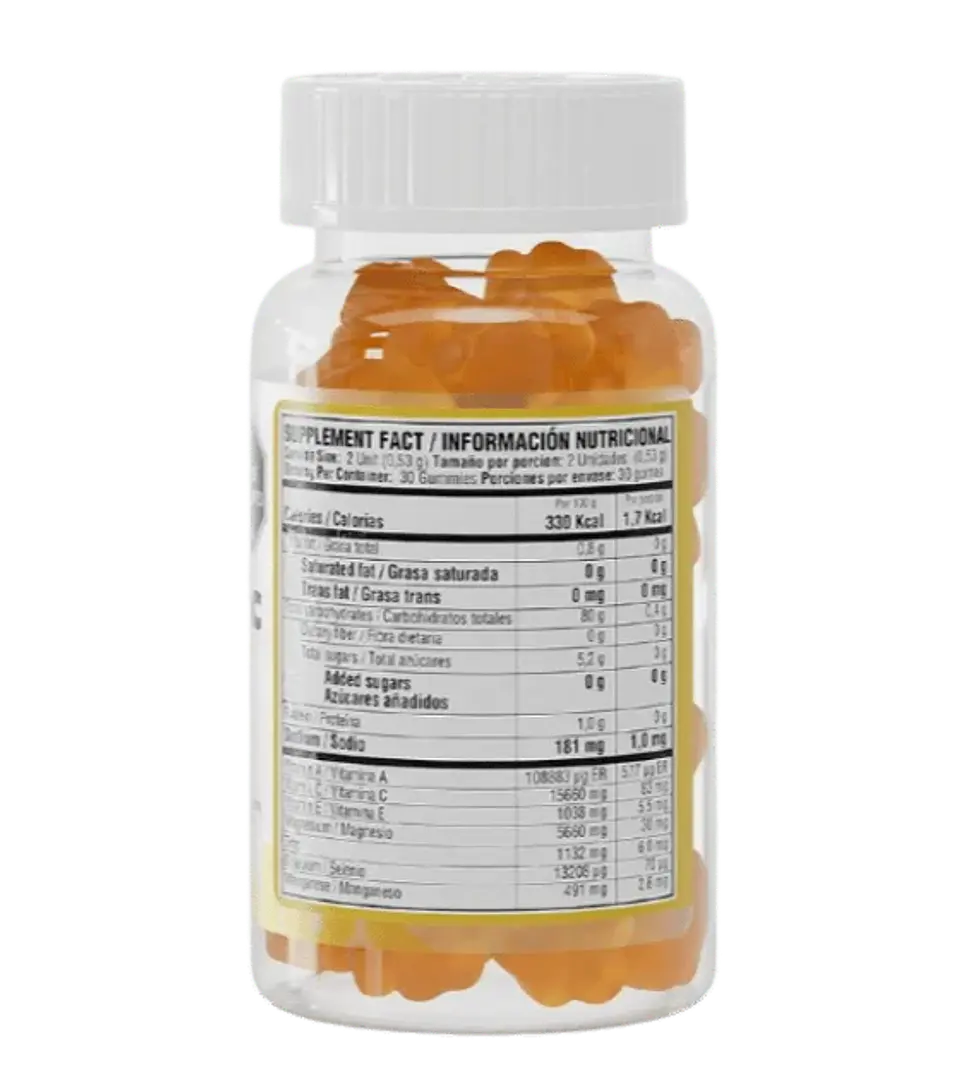 Turmeric Ginger 60 Gummies Curcuma Healthy America 2