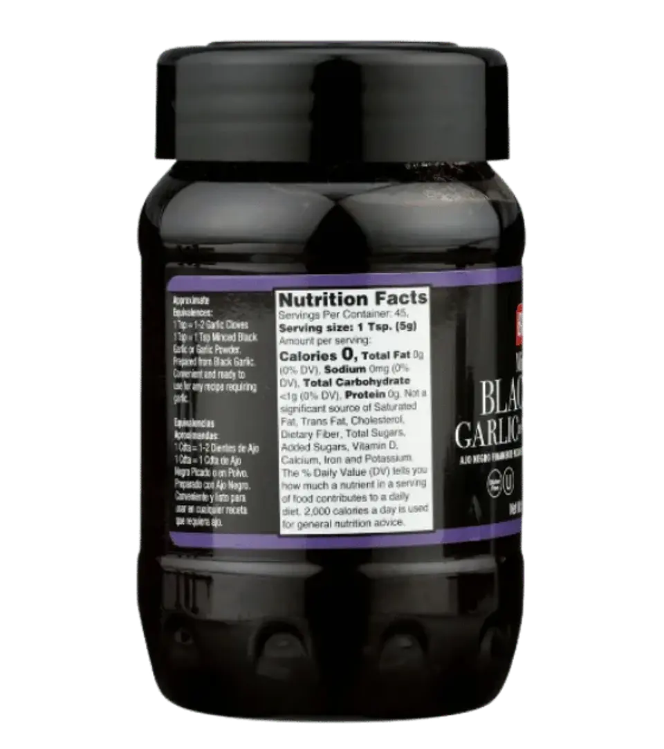 Black Garlic Ajo Negro 226 gramos Badia  2