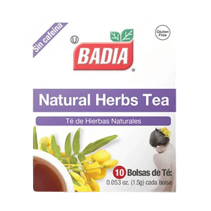 Té Badia de Hierbas Naturales 10 bolsas 