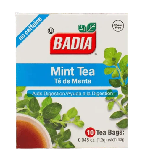 Mint Tea 10 bolsas Té de Menta Badia 