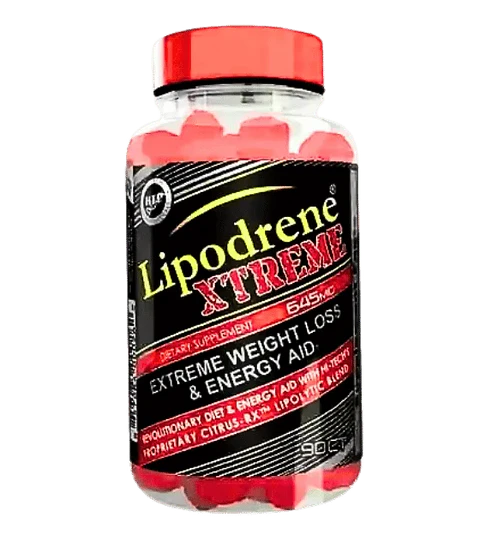 Lipodrene Xtreme Rojo 90 Capsulas 