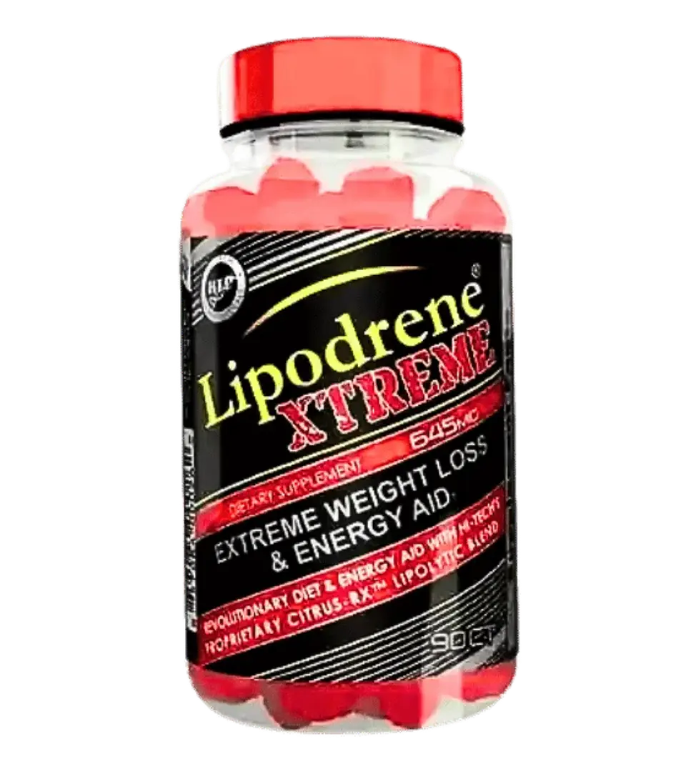 Lipodrene Xtreme Rojo 90 Capsulas  1