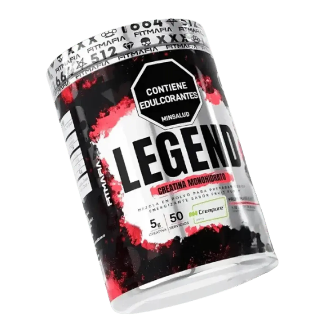 Legend Creatina Monohidrato Fruit Punch 50 Servicios 1.32 lbs Fitmafia 1