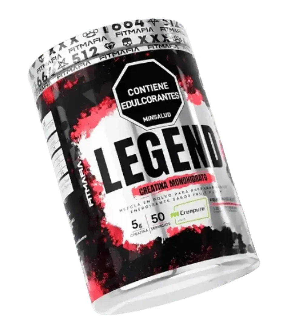 Legend Creatina Monohidrato Fruit Punch 50 Servicios 1.32 lbs Fitmafia 1