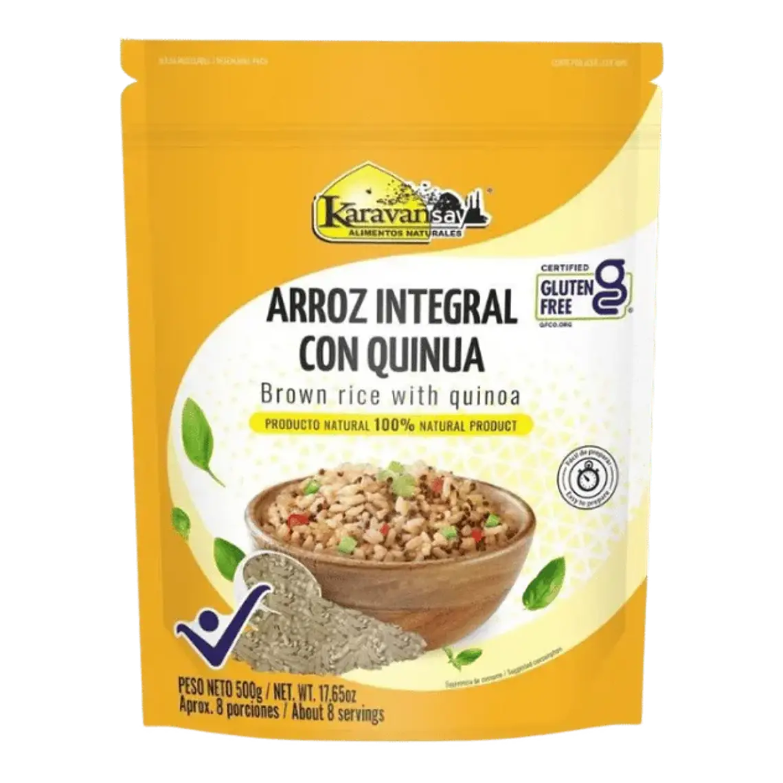 Arroz Integral con Quinua Karavansay 500 gramos 1