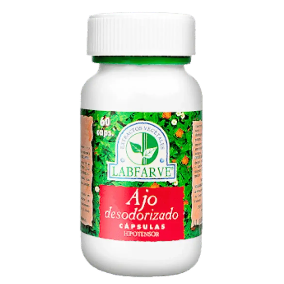 Ajo Desodorizado Labfarve 60 Cápsulas 1