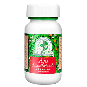 Ajo Desodorizado Labfarve 60 Cápsulas