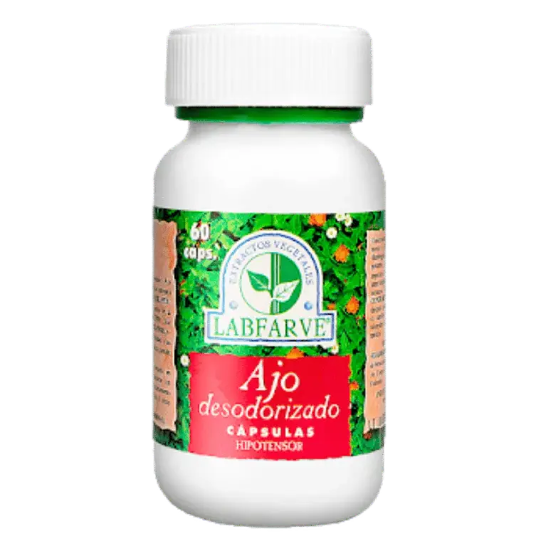 Ajo Desodorizado Labfarve 60 Cápsulas 1