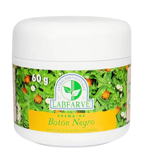 Crema de Boton Negro Antiinflamatorio Cutaneo 60 gr Labfarve