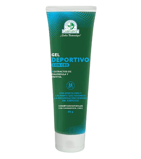 Gel Deportivo con CBD 80 gr Labfarve