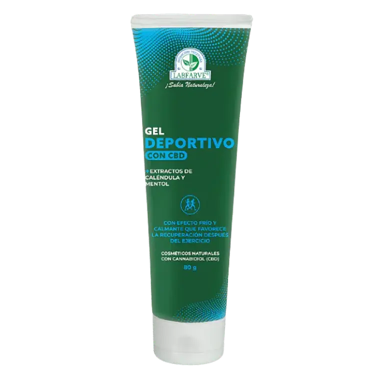 Gel Deportivo con CBD 80 gr Labfarve 1