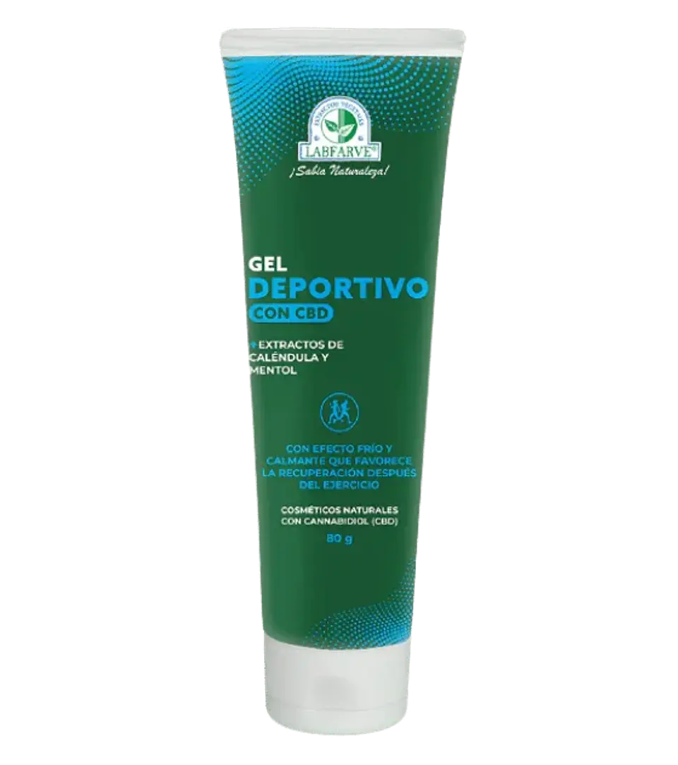 Gel Deportivo con CBD 80 gr Labfarve 1
