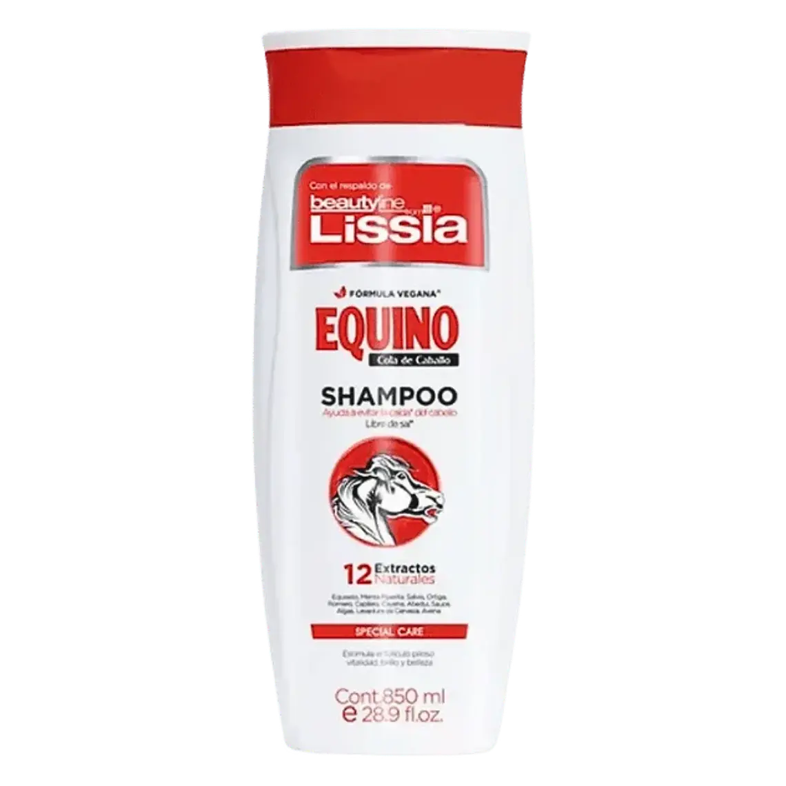 Shampoo Equino Lissia 850 ml Cola de Caballo 1