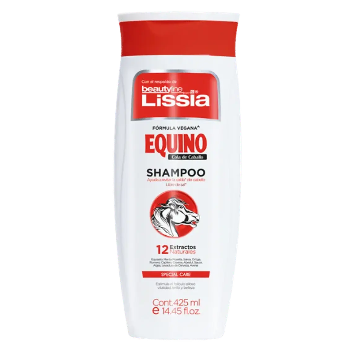 Shampoo Equino Lissia 425 ml Cola de Caballo 1