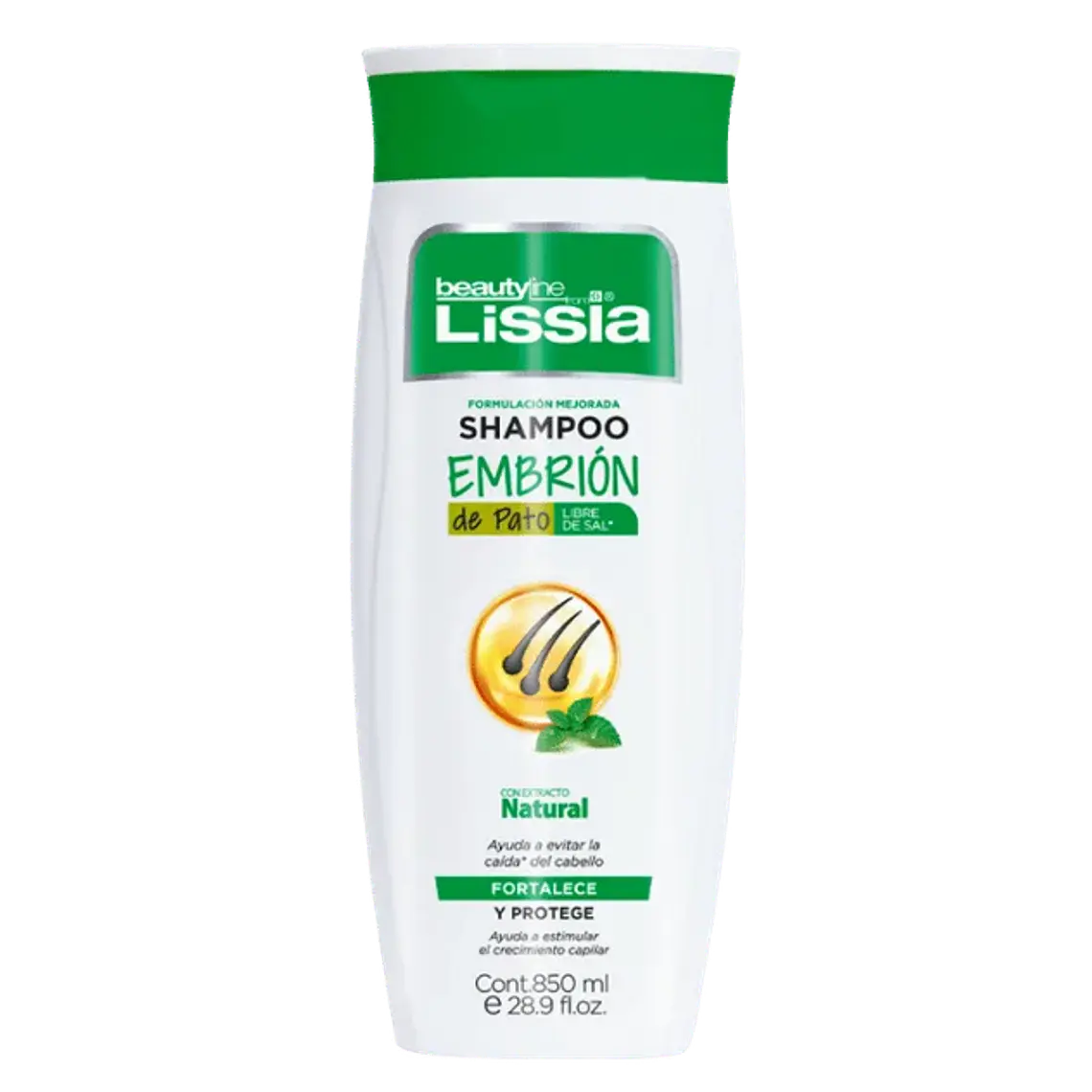 Shampoo Embrion de Pato 850 ml Lissia  1