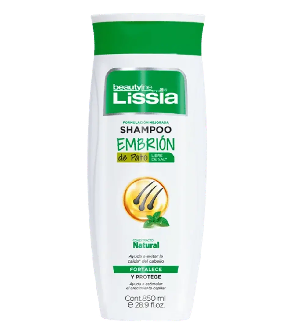 Shampoo Embrion de Pato 850 ml Lissia  1
