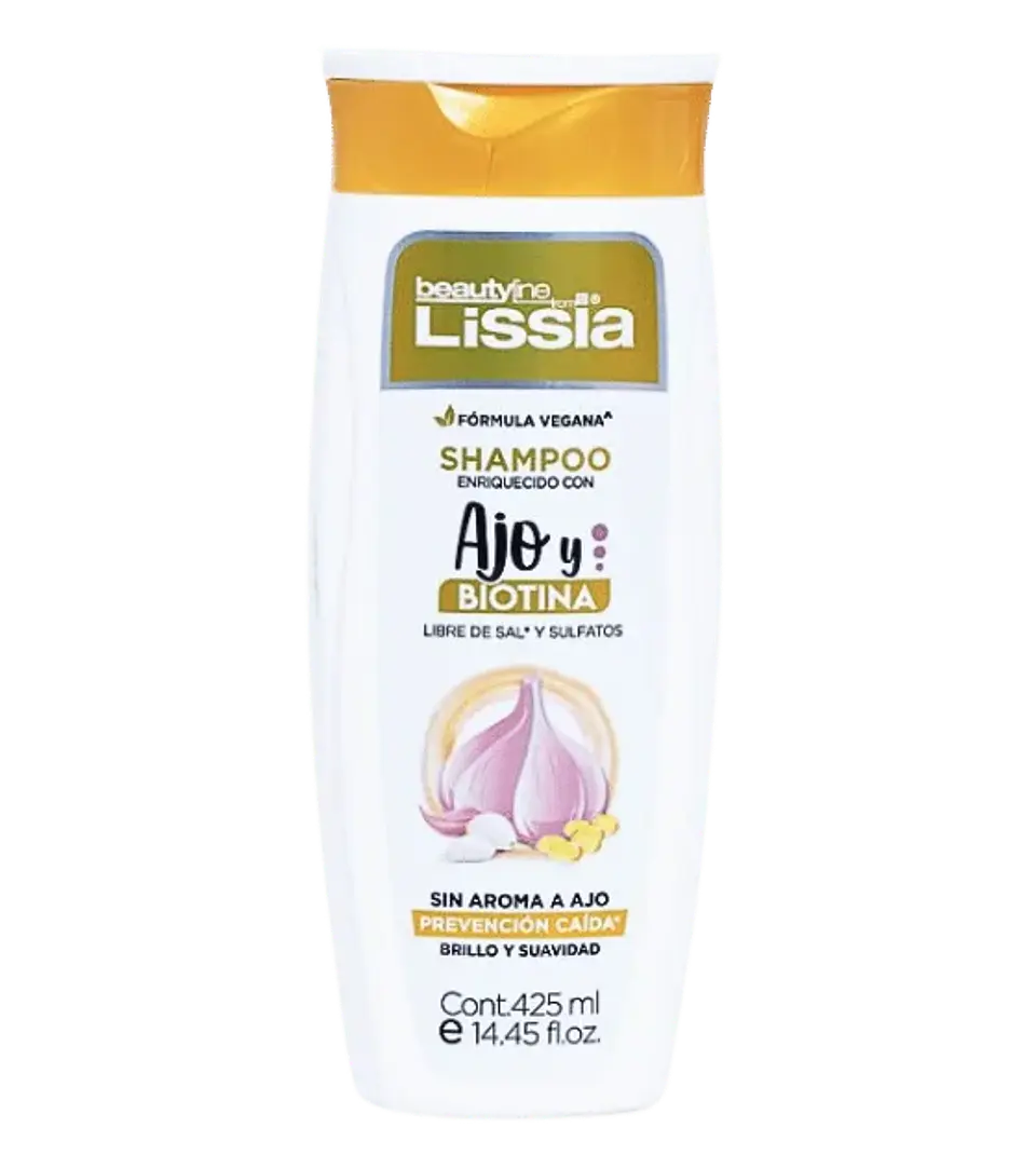 Shampoo Ajo y Biotina Lissia 425 ml  1