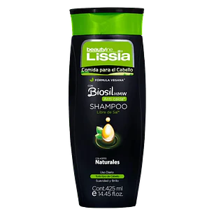 Shampoo Biosil Anticaida Comida para el Cabello Lissia 425 ml 