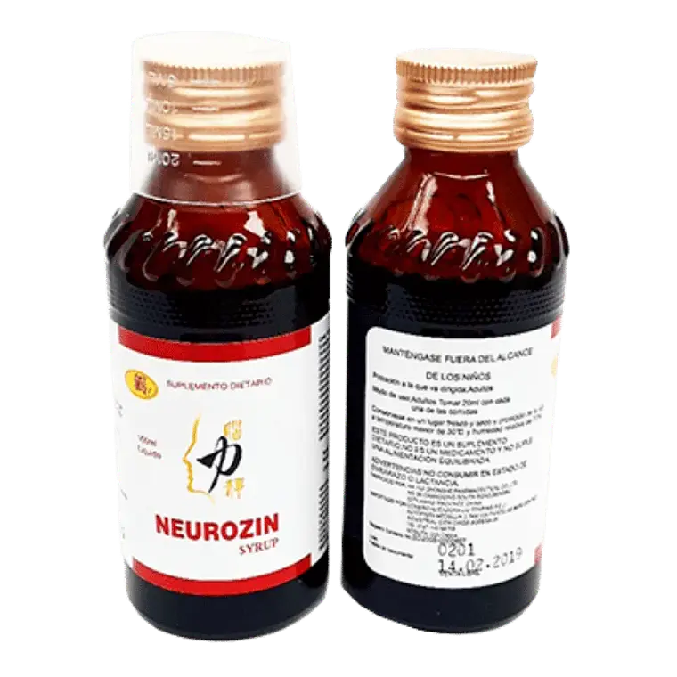 Neurozin Caja por dos frascos de 100 ml LiuFenPing 2