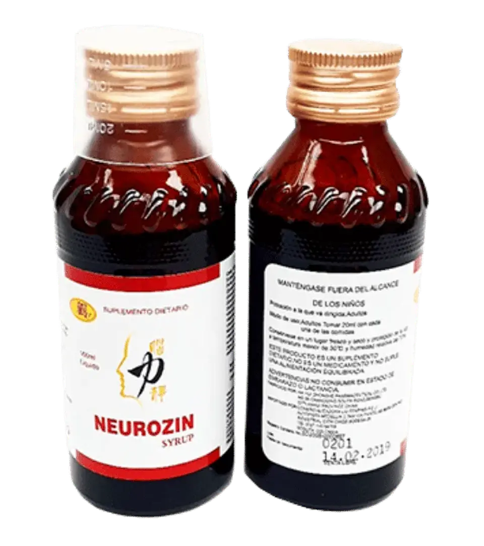 Neurozin Caja por dos frascos de 100 ml LiuFenPing 2