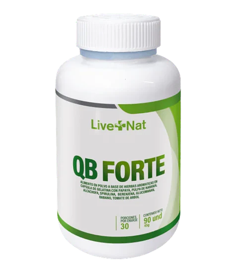 QB Forte Alcachofa Spirulina Glucomanan 90 Discos