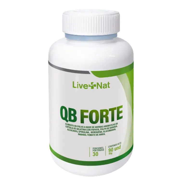 QB Forte Alcachofa Spirulina Glucomanan 90 Discos 1